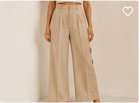 Calca Pantalona Linho